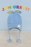 Sky Blue Imported Baby Fashion Knitted Warm Winter Wool Cap (6 Months -3 Years) CP5096B